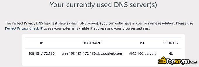 Avast Secureline VPN: Rò rỉ DNS.