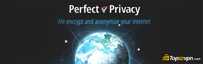Đánh giá Perfect Privacy VPN: Trang đầu.
