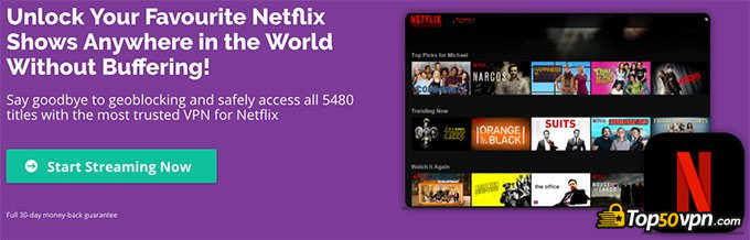 Private Tunnel VPN: Netflix.
