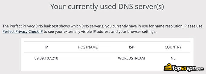 Đánh giá Proton VPN: Rò rỉ DNS.