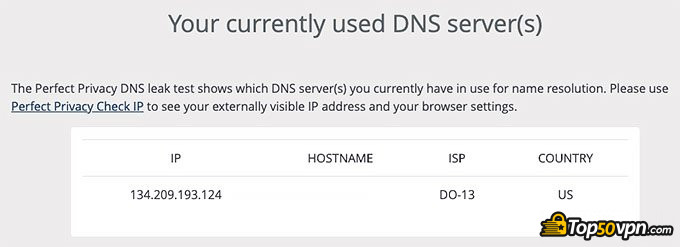 Đánh giá TunnelBear: Rò rỉ DNS.
