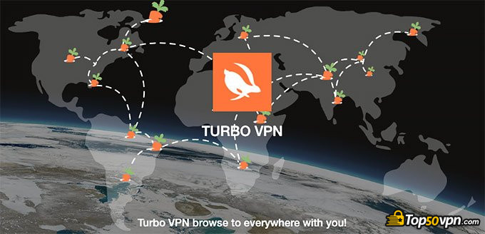 Đánh giá Turbo VPN: Số lượng máy chủ hạn chế.